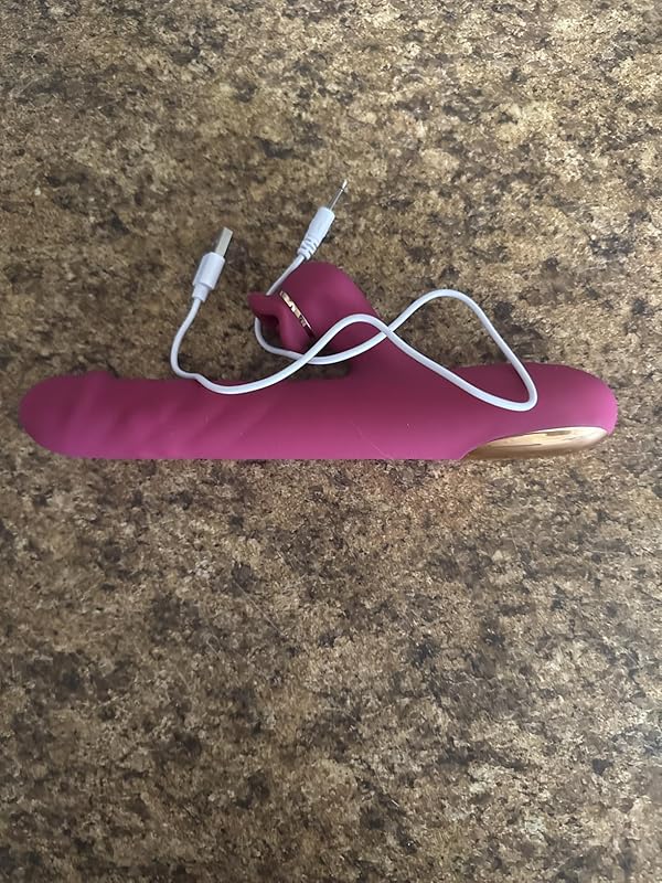 G-spot vibrator with tongue licking and pushing torques — Stock Photo 1 Customer Reviews