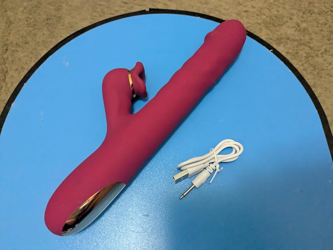 G-spot vibrator with tongue licking and pushing torques — Stock Photo 1 Customer Reviews