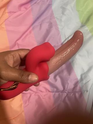 Vesper - Deep tongue vibrator for extended pleasure with 10 wave movements — Photo Customer review 2