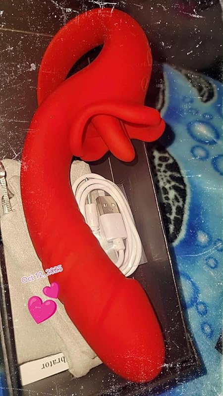 Posy – Enhanced 2.0 clitoral vibrator with G-spot licking and stimulating function — Stock Photo Reviews customer 4