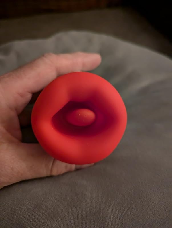 seraphina - Clitoral vibrator mouth and tongue 4 in 1 lick, bite, suck and vibrate — Stock Photo Review customer 1