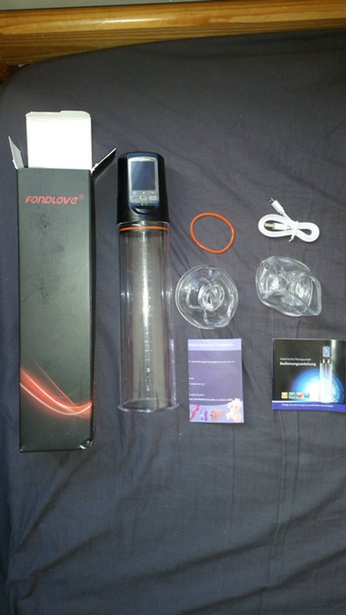 Automatic penis pump with 2 suction modes and LED screen — Photo Customer reviews 1