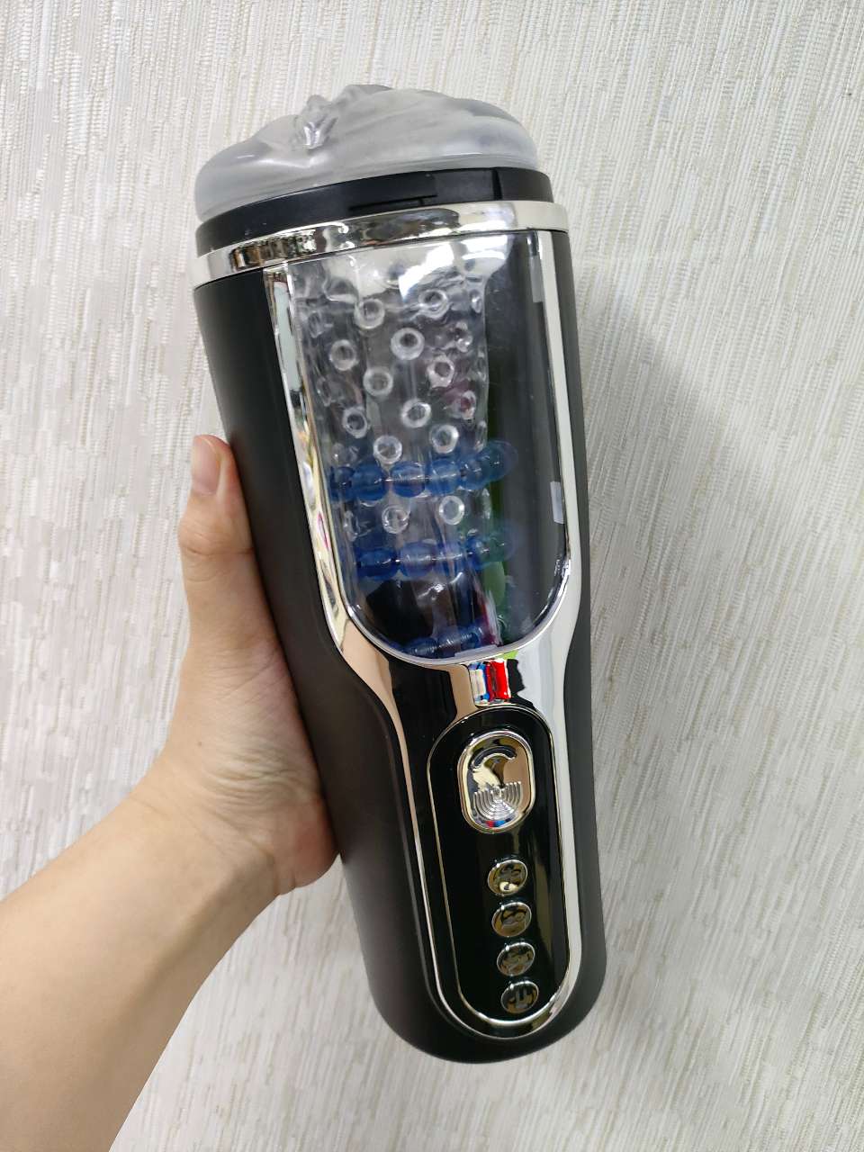 66 Rollen von hin und her Massage Masturbator Cup — Stockfoto Kundenbewertungen 1