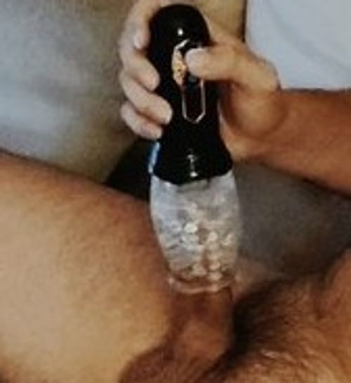 tornado - Cup masturbator with soft and transparent shell — Stock Photo Review customer 1