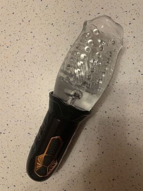 tornado - Cup masturbator with soft and transparent shell — Stock Photo Review customer 2