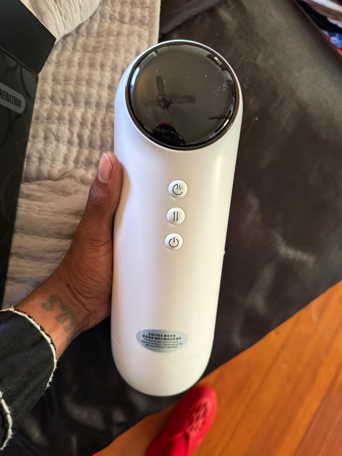 4 Schub 4 Absaugung 10 Vibrationsheizfunktion Tasse Masturbator — Foto Bewertungen Kunden 2