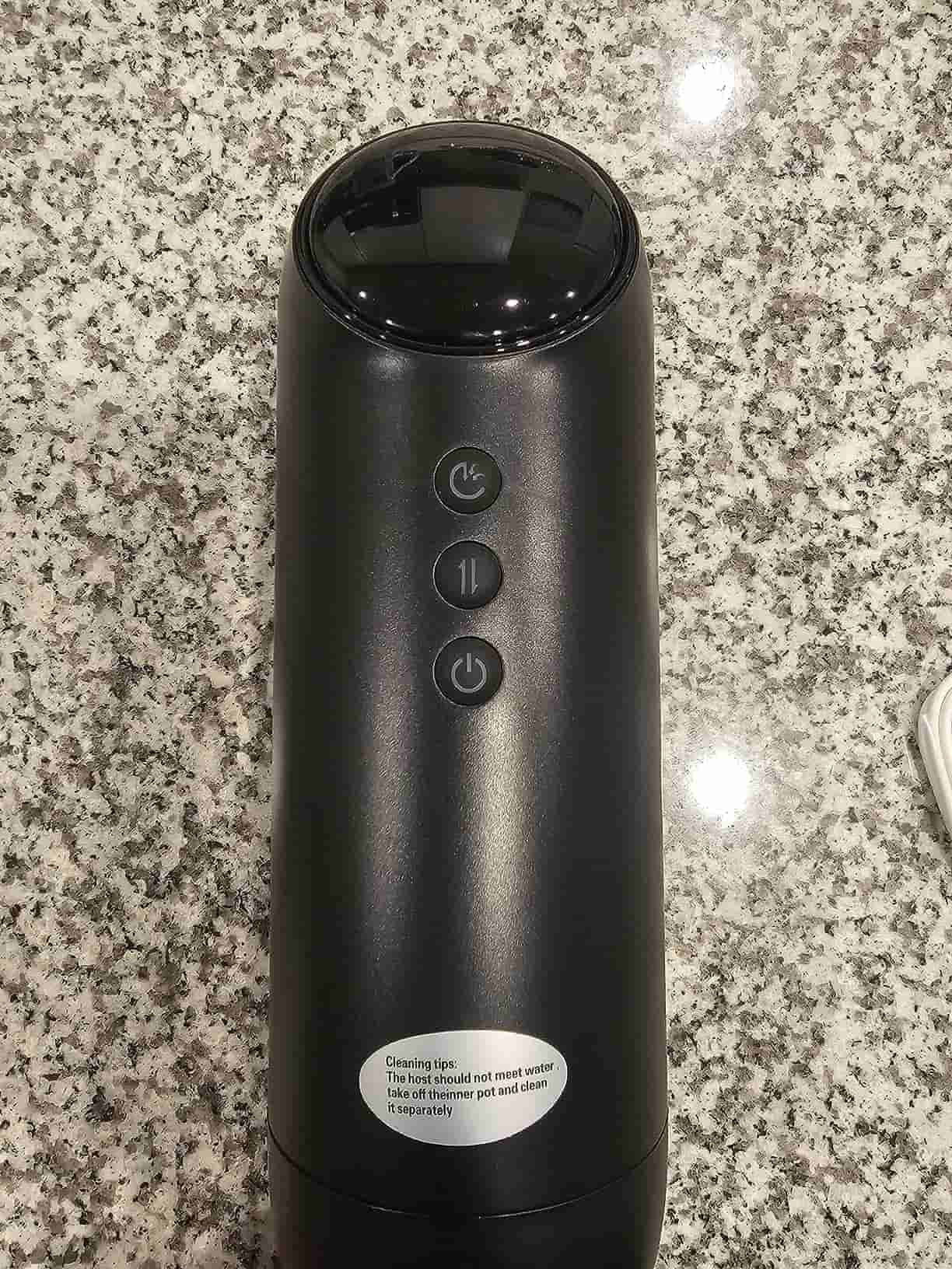 4 Schub 4 Absaugung 10 Vibrationsheizfunktion Tasse Masturbator — Foto Kundenbewertungen 1
