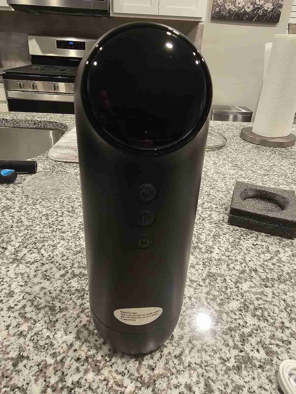 4 Schub 4 Absaugung 10 Vibrationsheizfunktion Tasse Masturbator — Foto Bewertungen Kunden 2