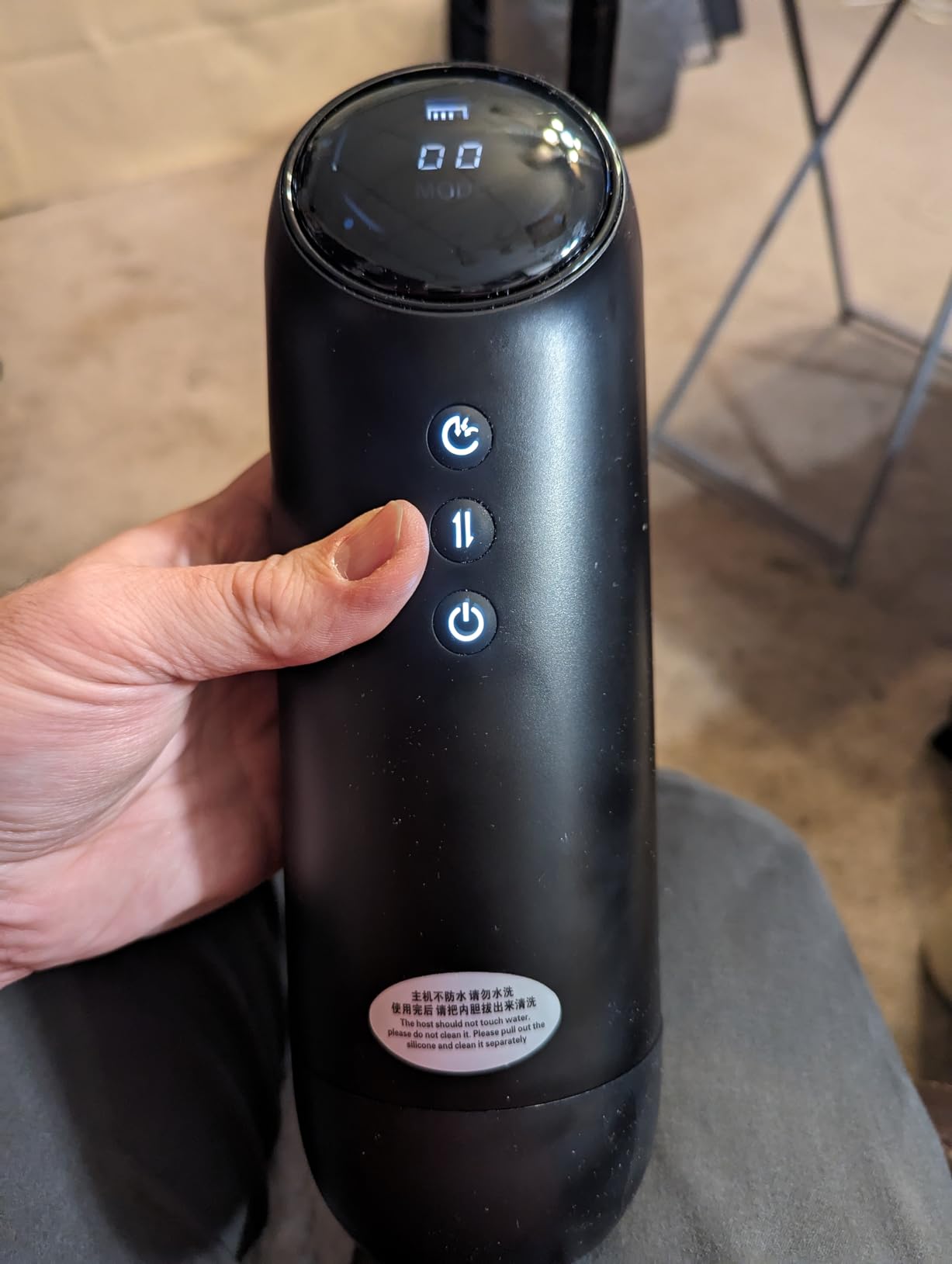 4 Schub 4 Absaugung 10 Vibrationsheizfunktion Tasse Masturbator — Foto Kundenbewertungen 1