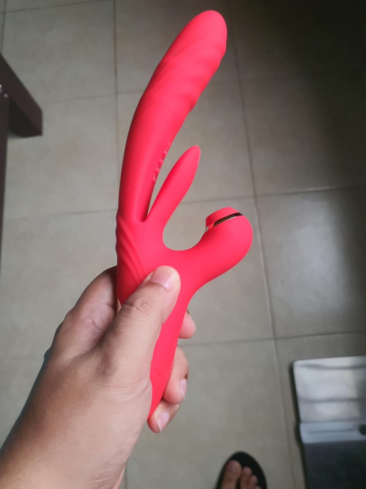 3 Thrust and Vibration 7 Suction 10 Tap G-spot Vibrator — Photo Reviews Customer 1