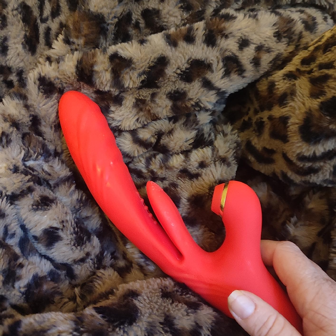 3 Thrust and Vibration 7 Suction 10 Tap G-spot Vibrator — Photo Reviews Customer 1