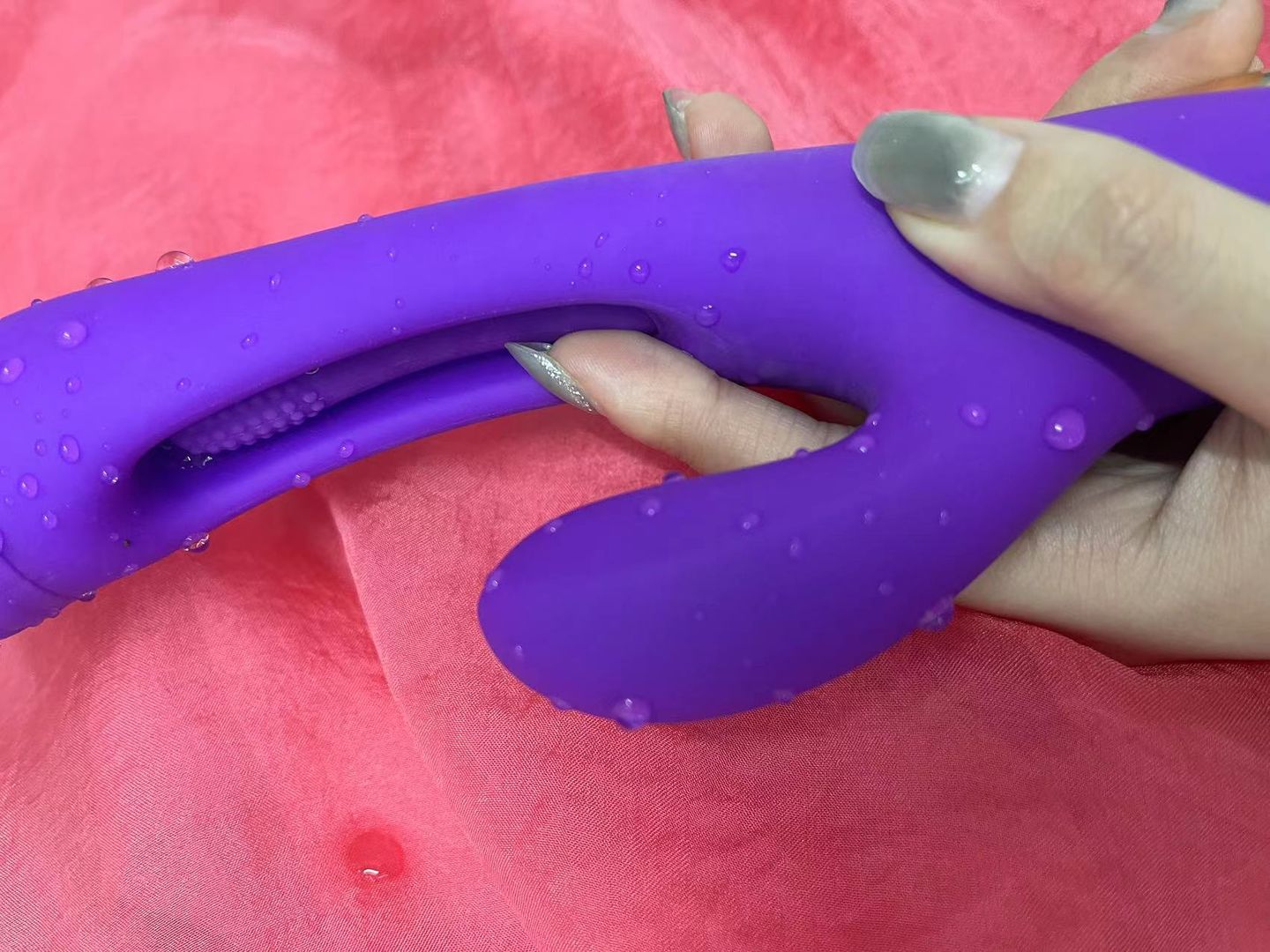 Vibrateur 3 en 1 pour le point G et le point A pour le massage clitoridien — photo avis client 1