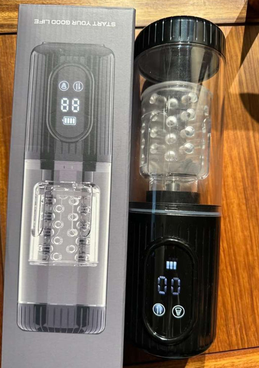 Aisia -3 em 1 masturbador para sexo oral 4 aspirações 5 modos de pressão rotativo — Foto Comentários do cliente 1