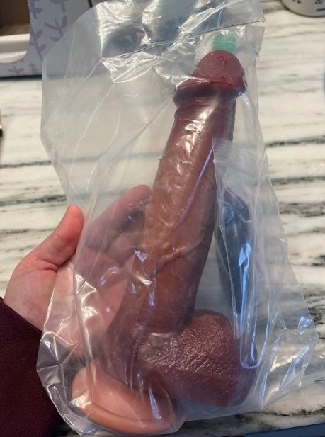 Spartan - Powerful dildo with thermostat simulation, remote control e — Stock Photo Reviews