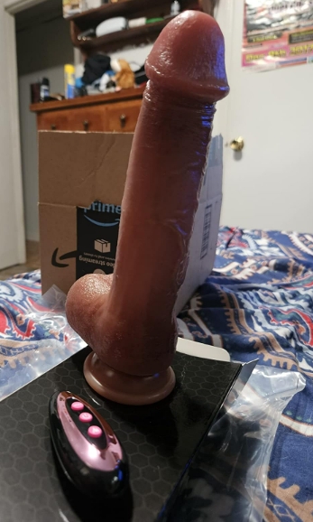 Spartan - Powerful dildo with thermostat simulation, remote control e — Stock Photo Reviews