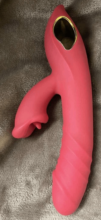 chloe - 4 in 1 G-spot vibrator, clitoral stimulation by lip bite, sex toys — Stock Photo Review customer 2