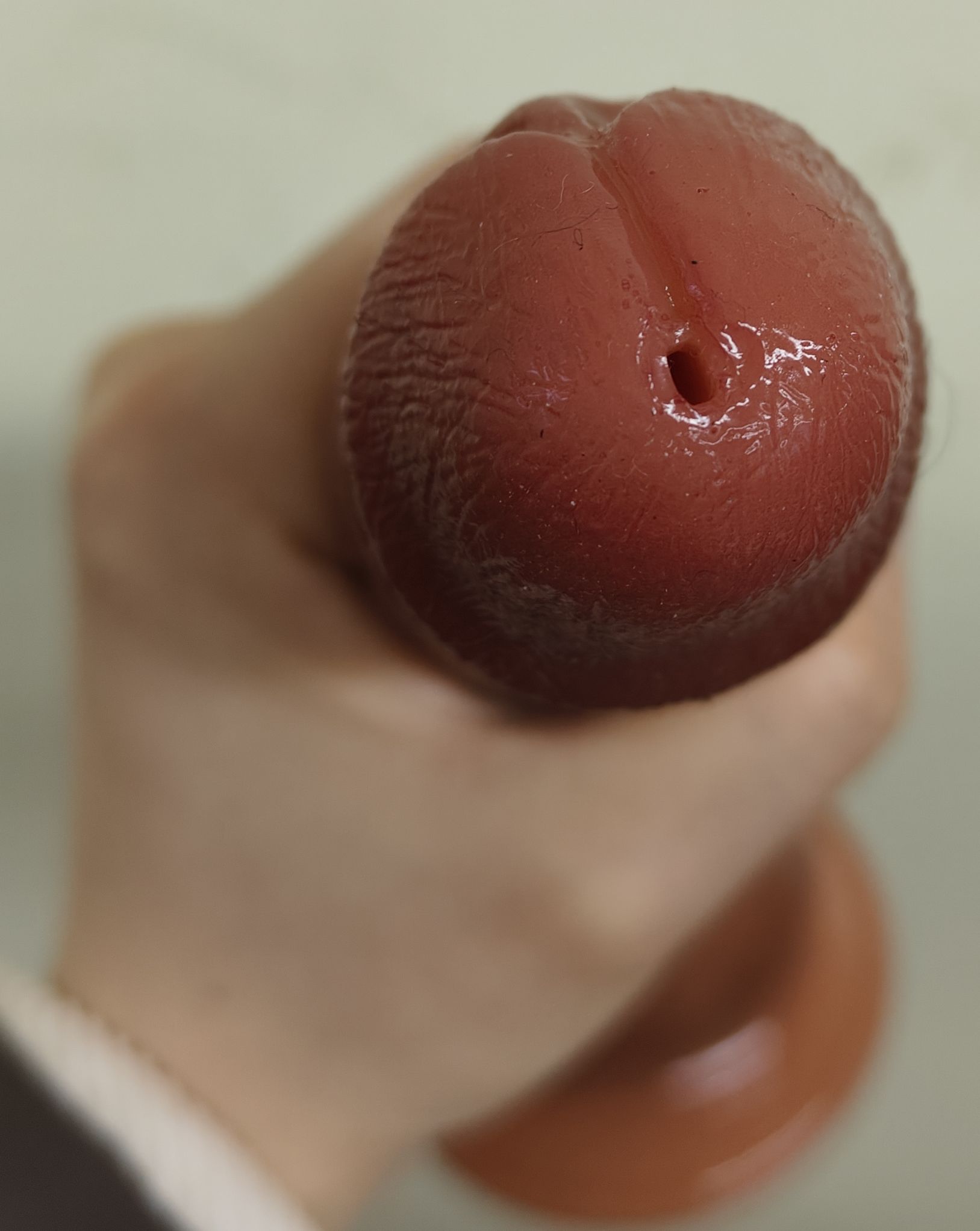 Realistic penis with simulated ejaculation, 10-frequency vibration function... — Photo customer review 2