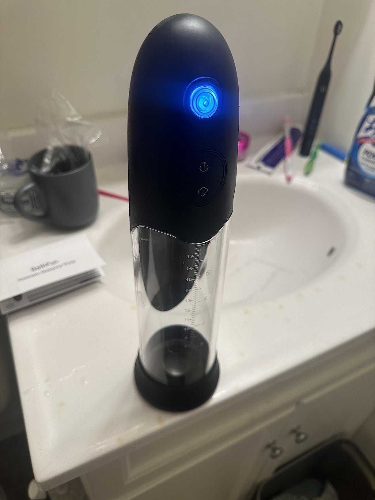 watersamurai - Vacuum suction electric penis pump - 3 frequencies - Comfortable fun and workout — Photo Customer reviews 1