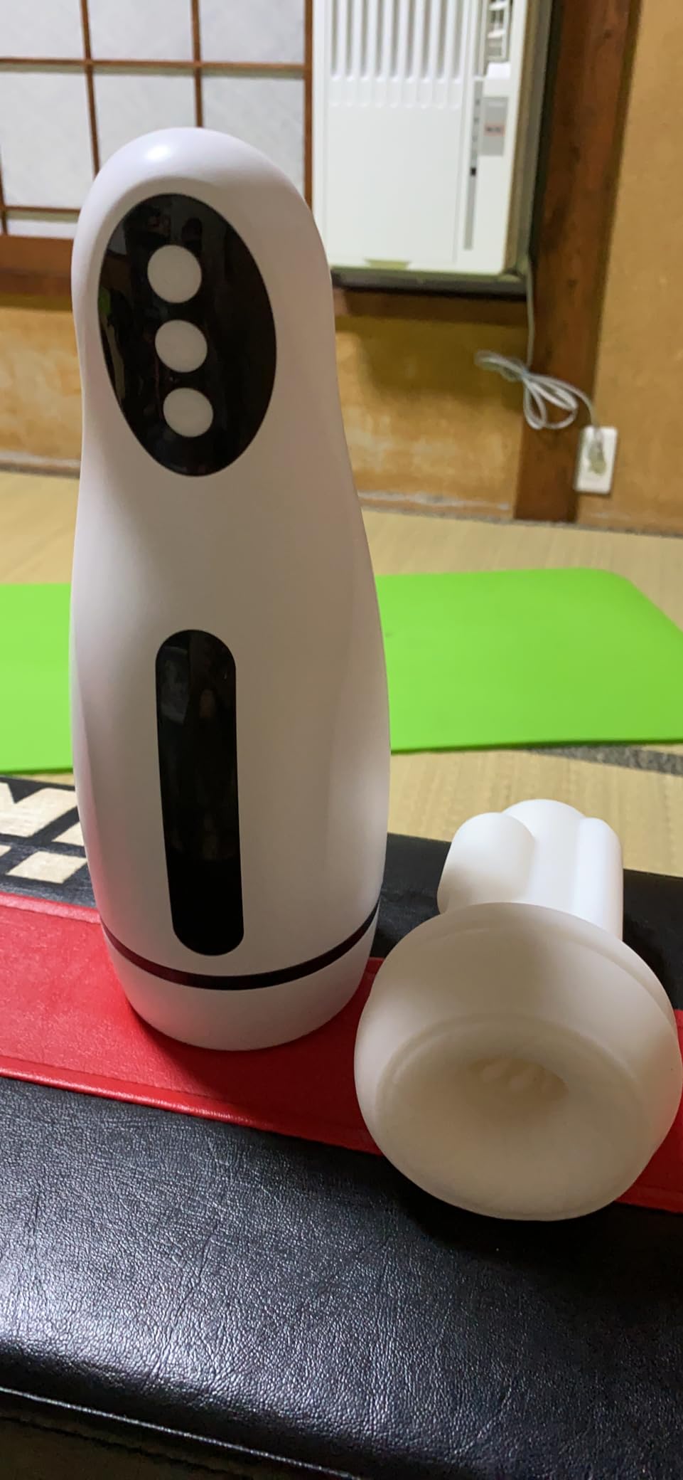3 in 1 aspirante riscaldato e masturbatore vibrante per gli uomini — Foto Stock Recensioni Cliente 1