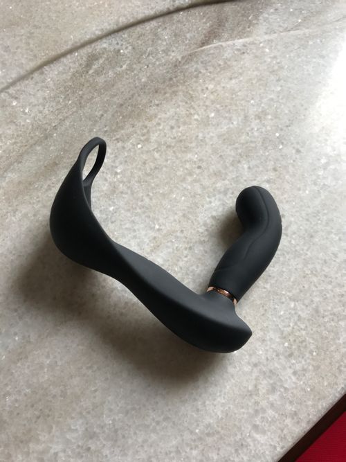 Prostatic vibrator with penis rings, reg — Photo Customer reviews 2