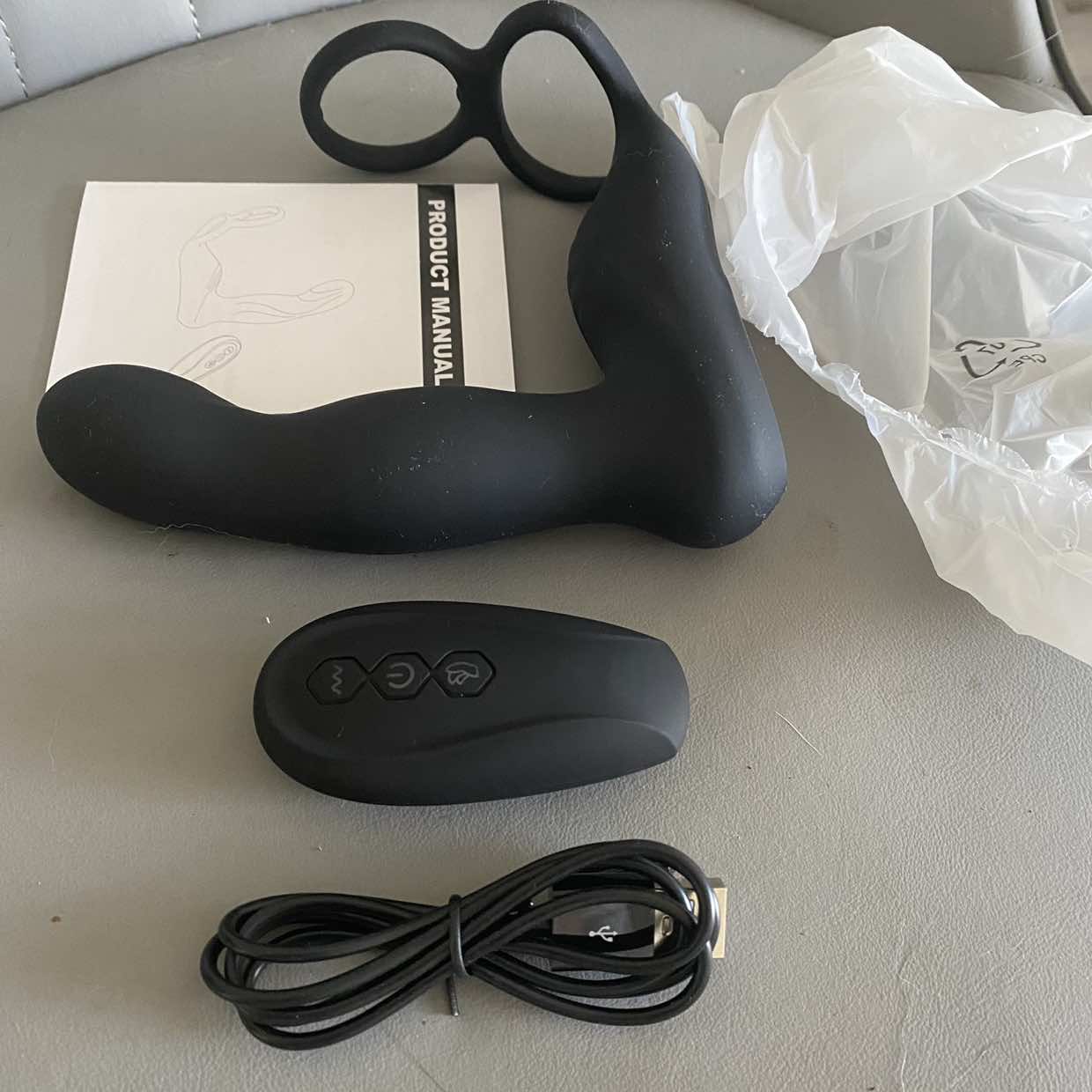 Vibrating masseur for prostate with double toy anal cockergirl — Photo Customer Reviews 1