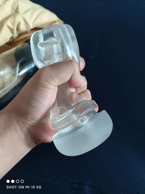 Ultra suction cup masturbator with super suction and transparent case — Photo Customer review 1