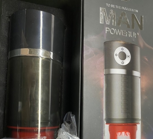5 Rotation + 5 Suction 2-in-1 Cup Masturbator Cup Penis Pump. — Photo customer review 1