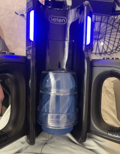 Leten 10 High-Speed-Motor Masturbator mit Telefonhalter — Stockfoto Kundenbewertungen 1
