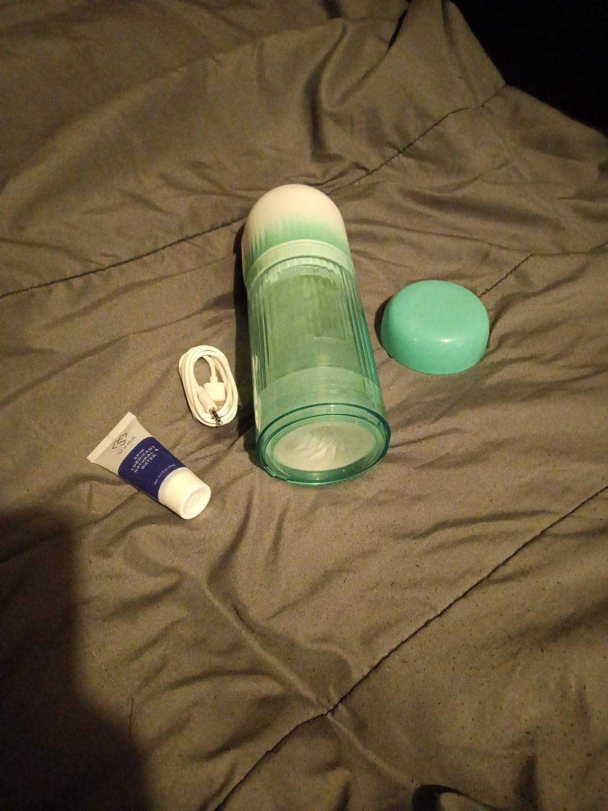 Electric masturbator with 7 suction modes in water 7 rotation modes — Photo Customer review 1