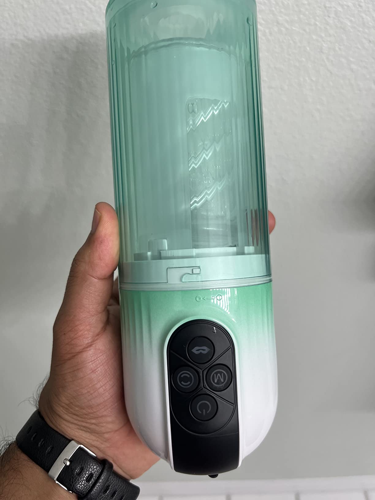 Electric masturbator with 7 suction modes in water 7 rotation modes — Photo Customer review 1