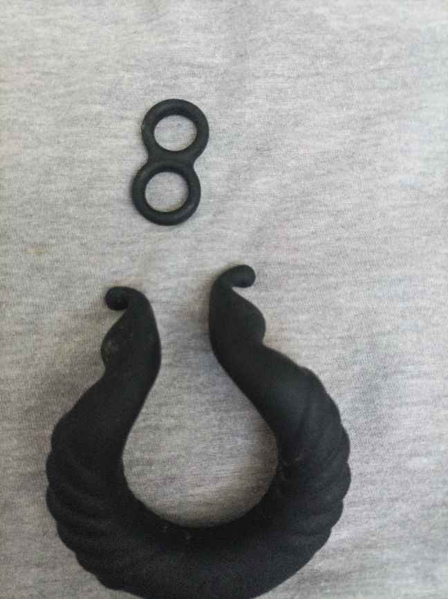 Cockring with rabbit vibrator, 10 vibrations — Photo Customer reviews 1