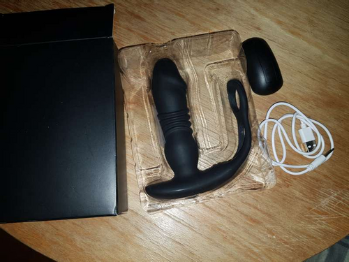 SAUL Vibromasseur de prostate avec 3 mouvements de va-et-vient et 12 vibrations — photo avis client 1