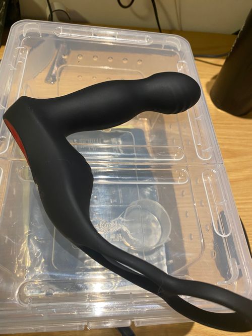 Prostatic swing stimulator with 10 taps and 10 vibrations, dual motor — Photo Customer reviews 2