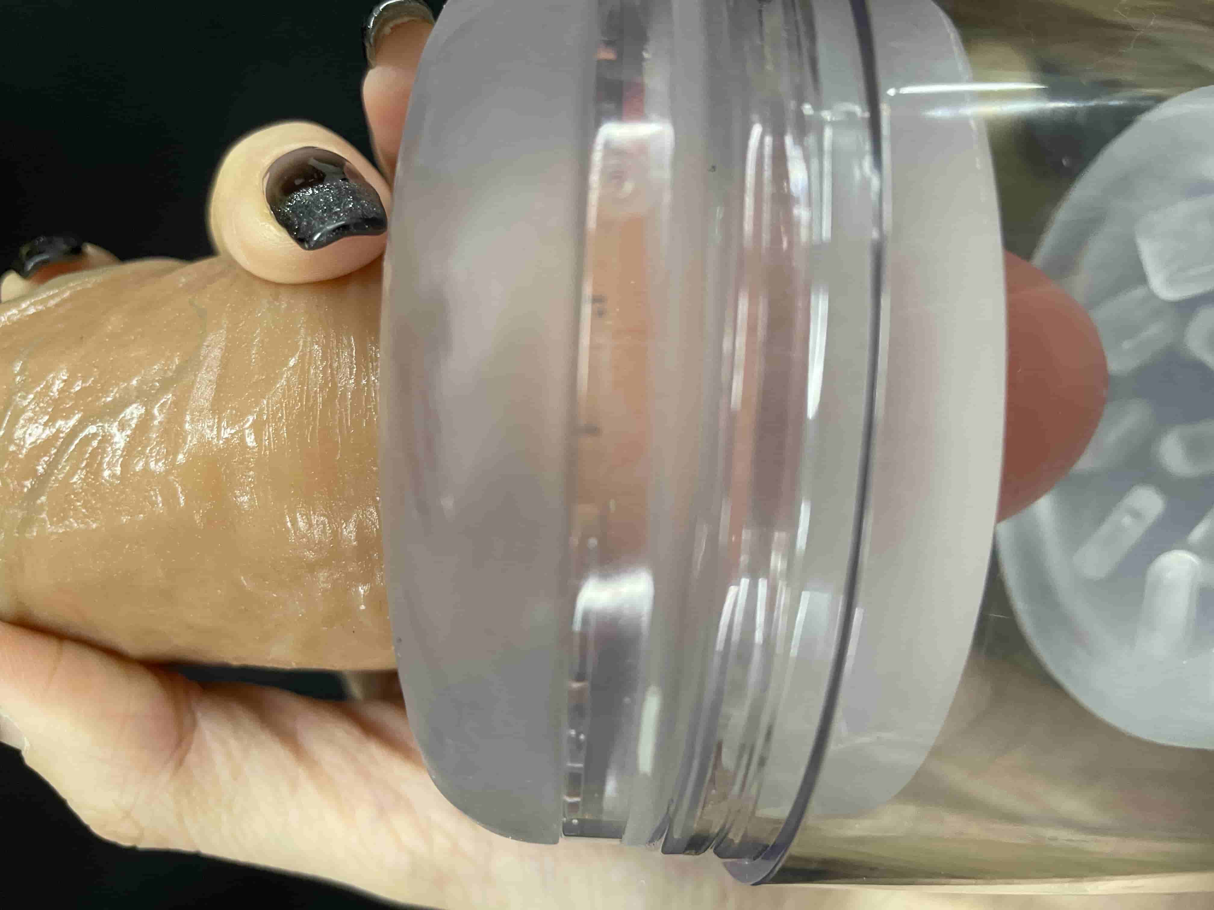 9 Aspirer&Pousser&Tourner LCD Masturbateur Cup avec fonction vocale — photo avis client 2