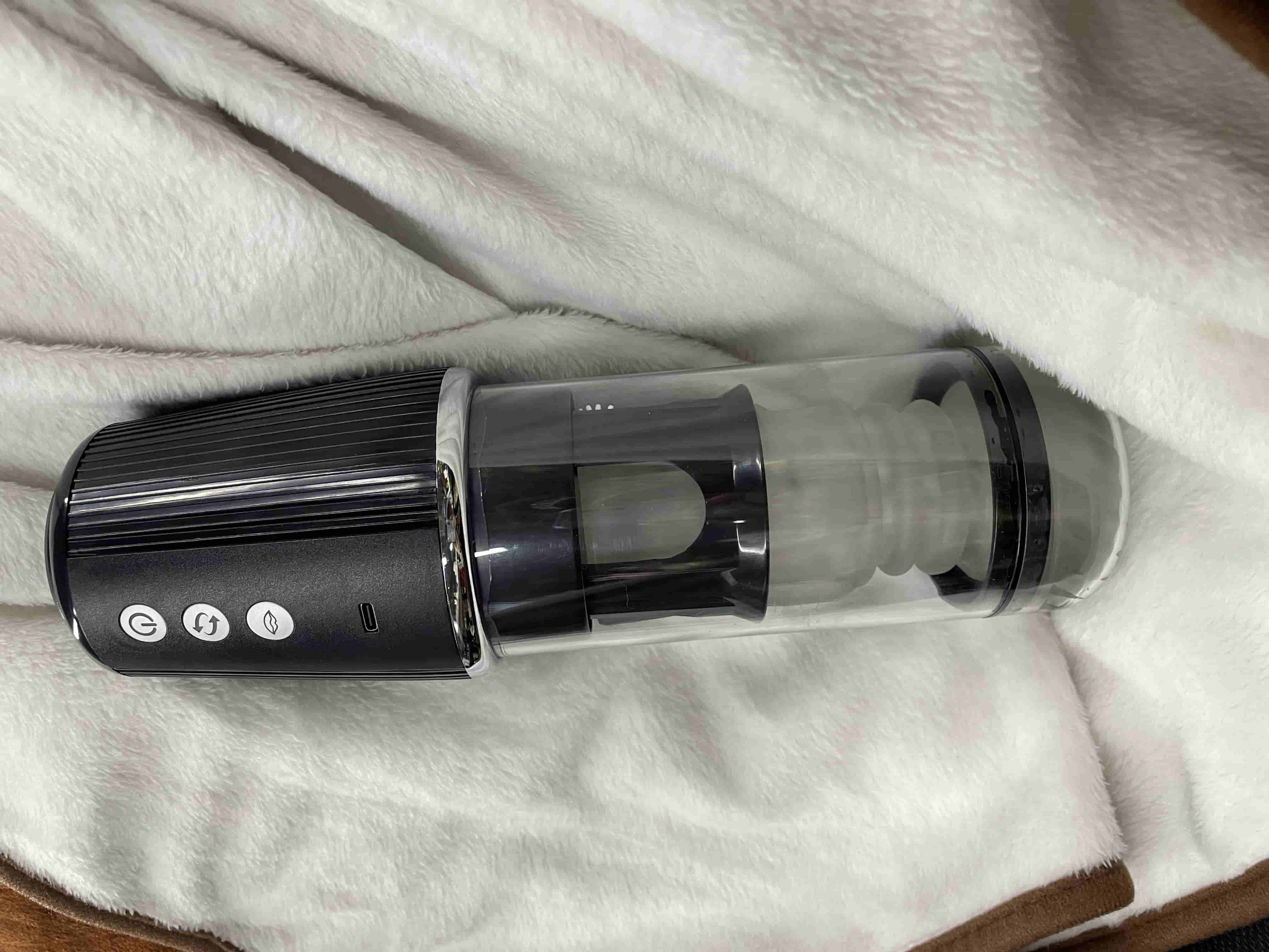 5 Rotation 5 Suction 7 Vibration Masturbation and Training 2 in 1 — Photo Customer Reviews 1