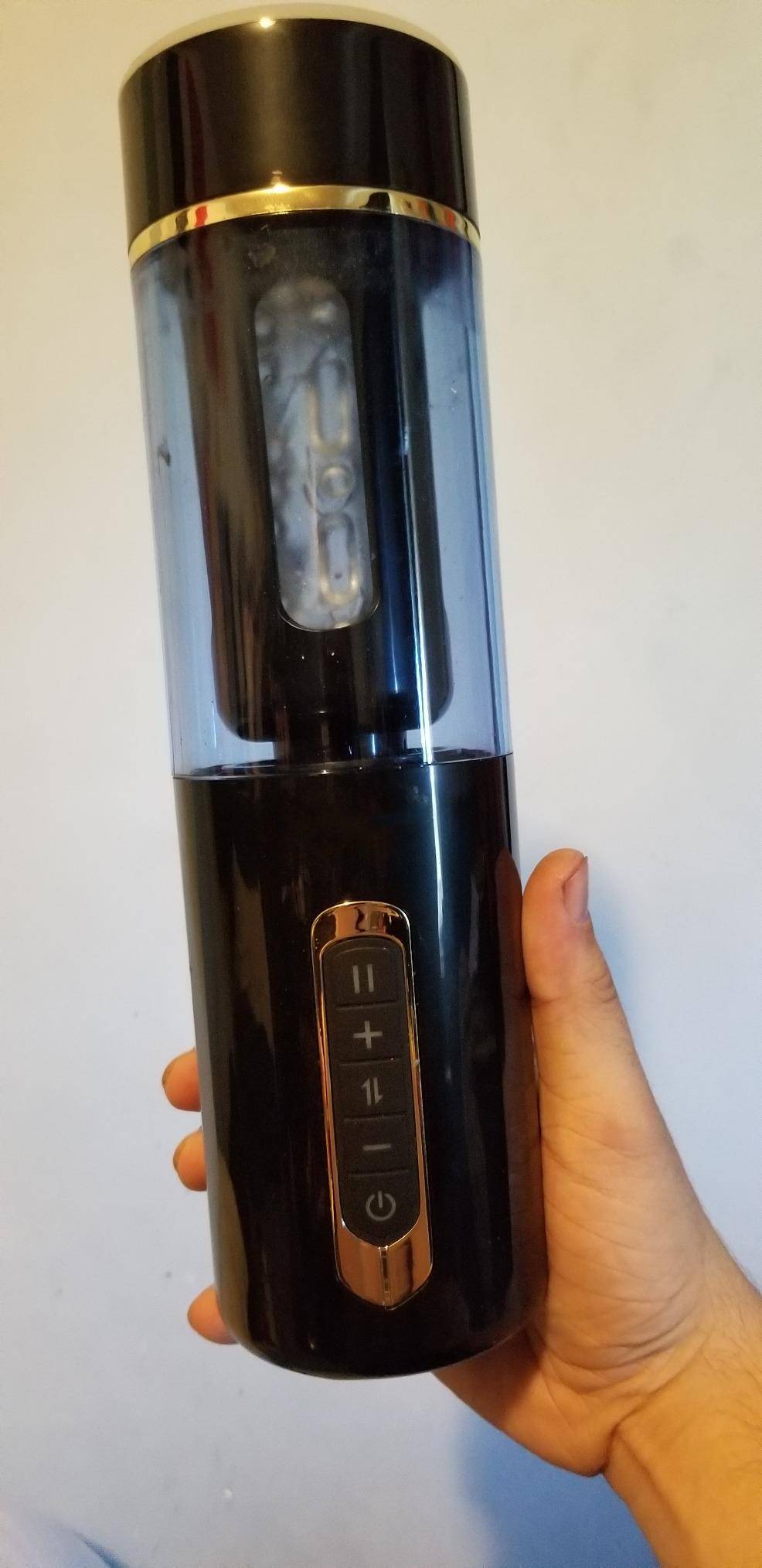 Bluesea 6 Two-way rotating masturbator with suction cup — Photo Customer review 1