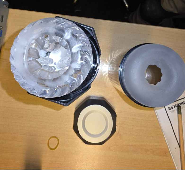 king - 4 in 1 automatic blowjob masturbator for men, 100% waterproof — Stock Photo 4 customer review