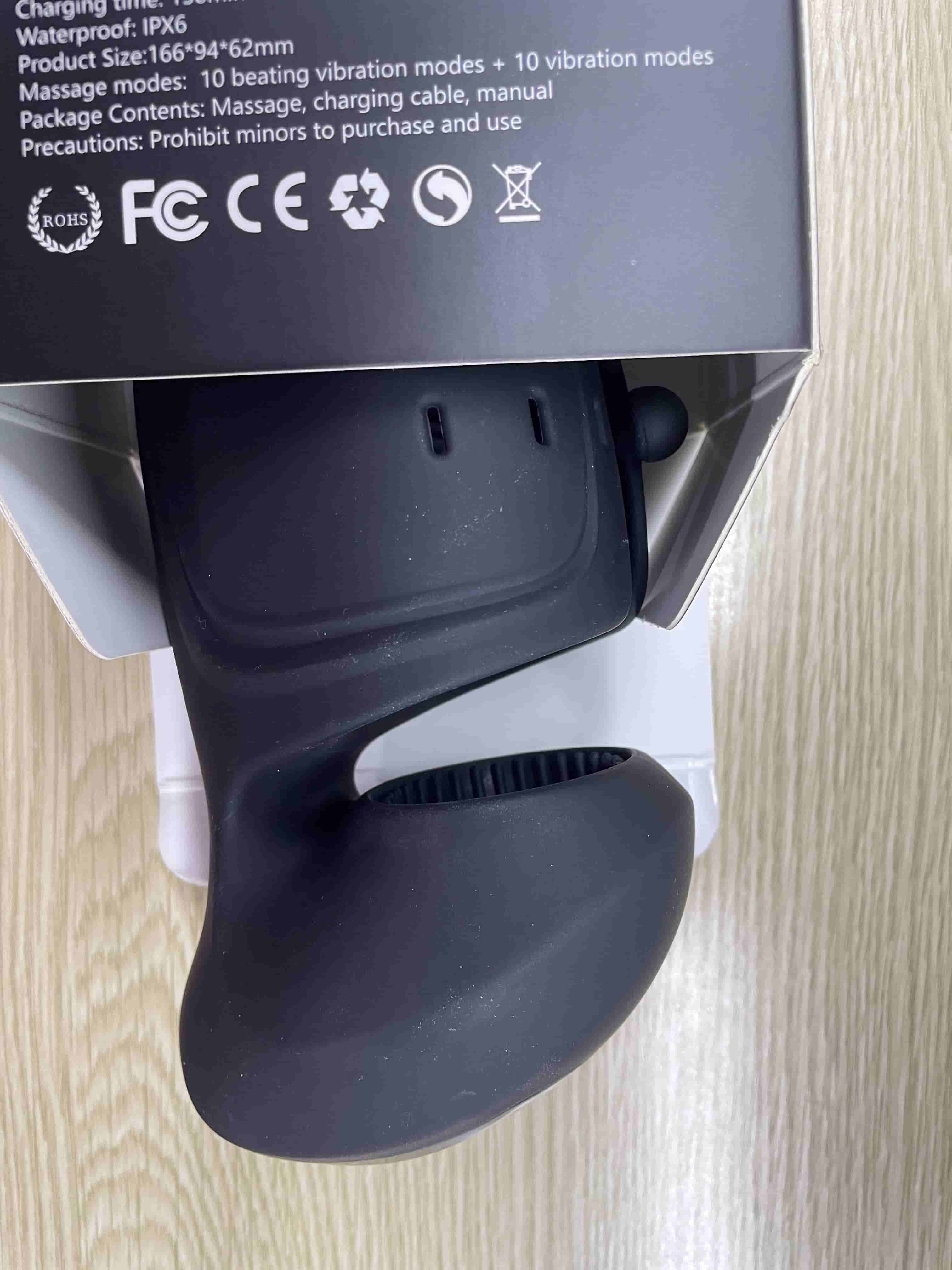 Masturbateur 10 modes de vibration à boucle réglable automatiquement — photo avis client 1
