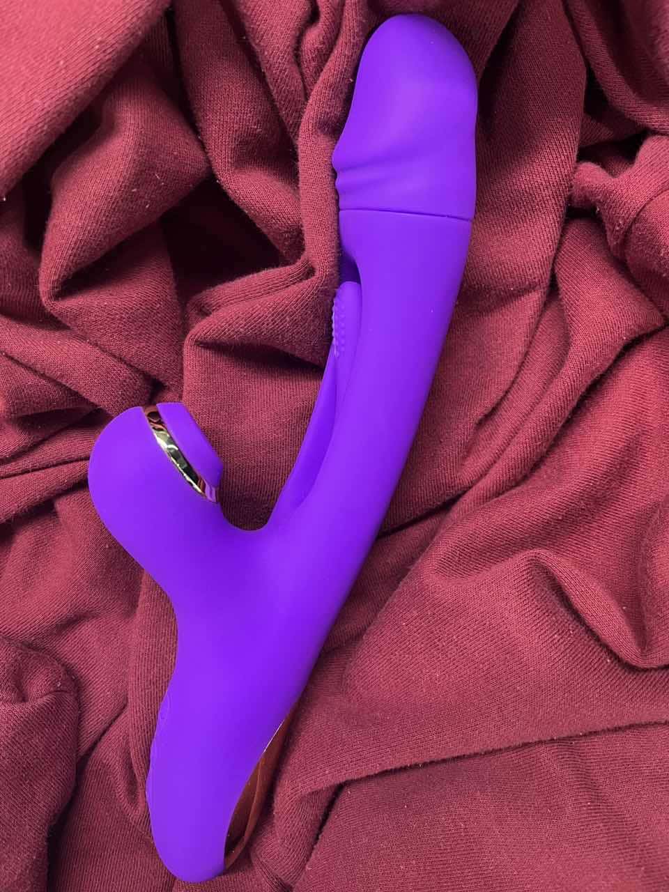 Delphine 7 Sucking 7 Hitting the Vibrator — Stock Photo Reviews Customer 1