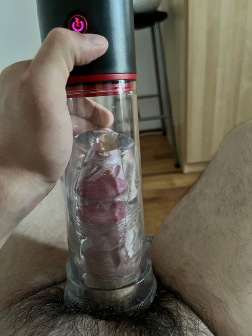 S-hande - 2 en 1 bomba de pene automática — Foto de stock 1 opinión Cliente