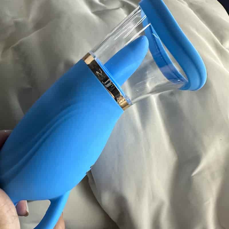 Sierra - stimolatore del clitoride e capezzoli con succhiare intensa con leccata di lingua — Foto Recensione del cliente 1