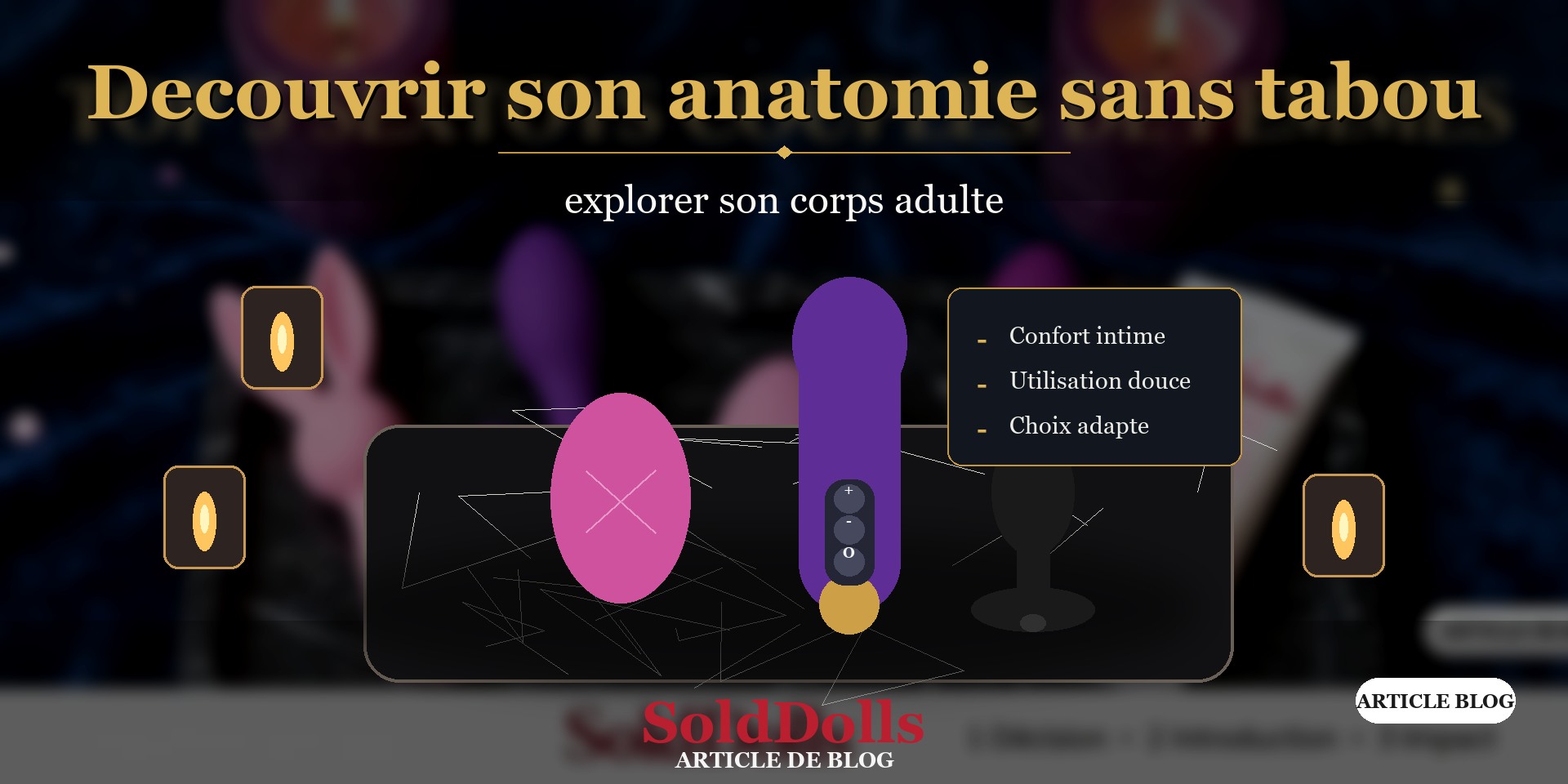 Explore seu corpo adulto - Soldolls Council