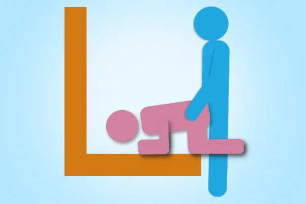 Estilo cachorrinho com vibrador