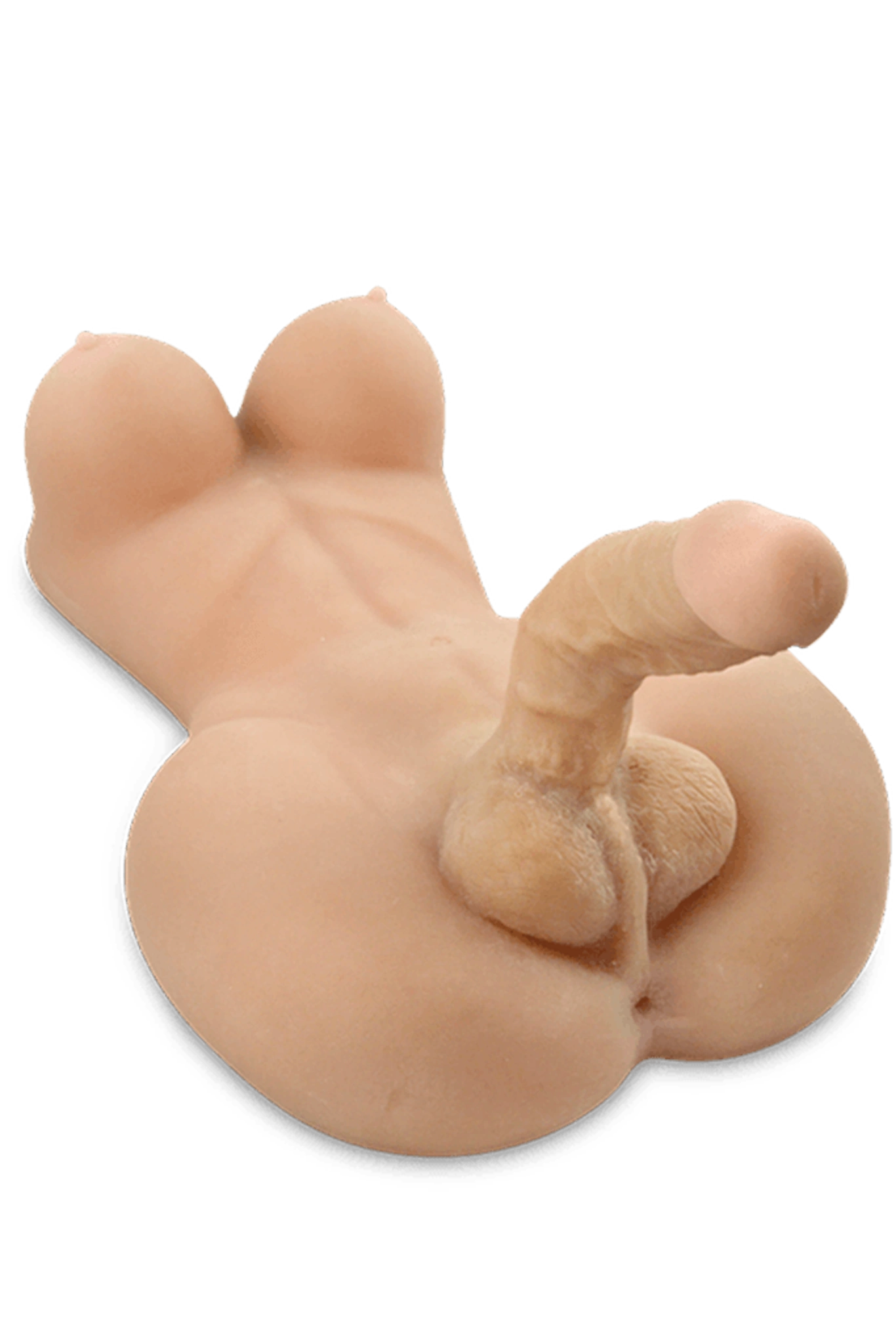 Boneca Bust Sucking 100% Silicone - ânus e vagina artificial