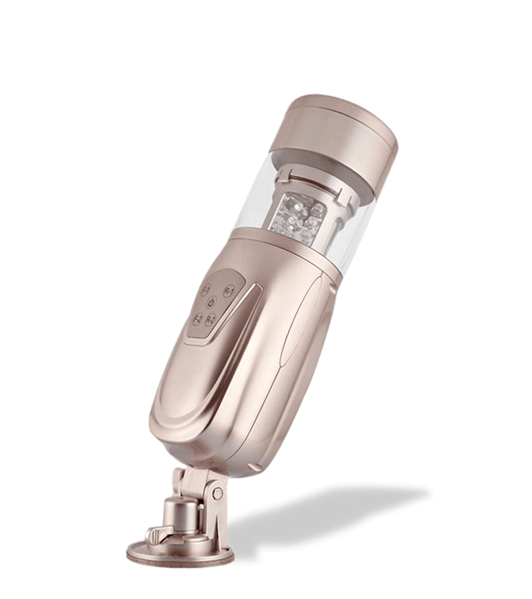 Masturbateur Deluxe Vibrant Va-et-vient Téléscopique