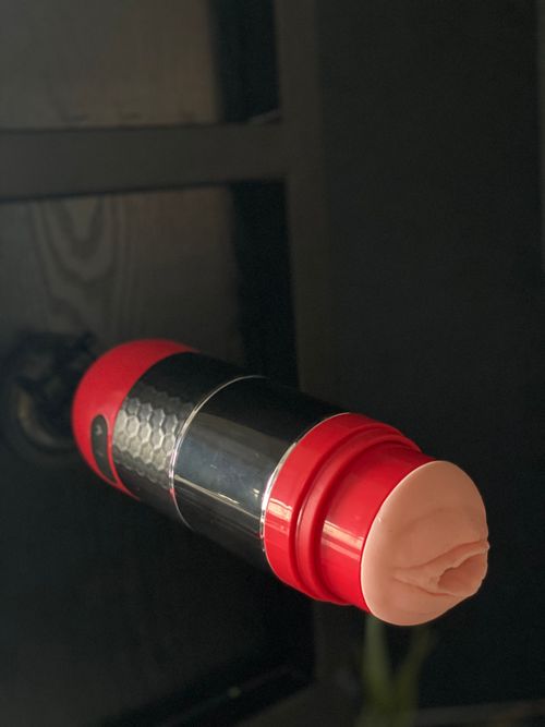 Tanque 4 em 1 xícara masturbador, 7 movimentos para frente e para trás, aquecimento integrado, voz feminina removível — foto do cliente