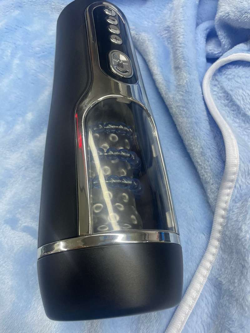 66 Rouleaux de Massage Va-et-vient Vibration Masturbateur Cup — photo avis client 1