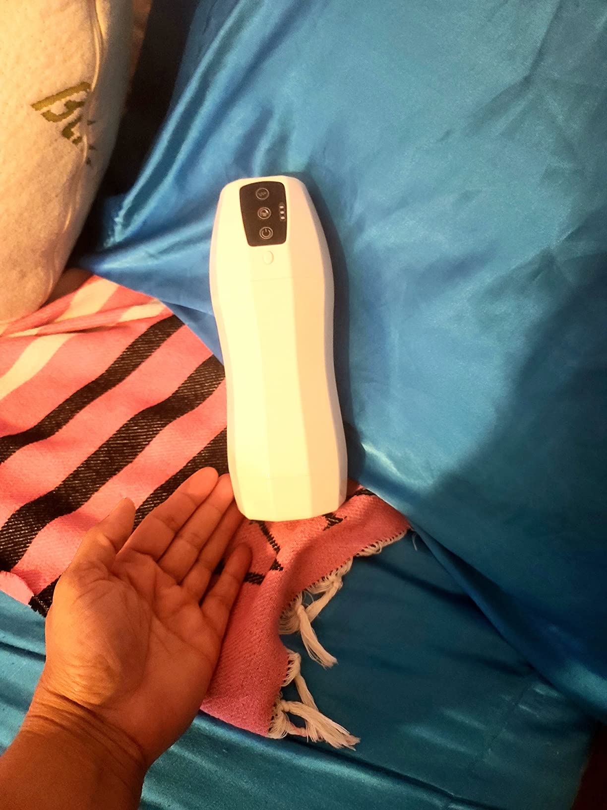 Masturbateur Cup 3 en 1 avec succion, vibration et fonction d'orgasme — photo avis client 1