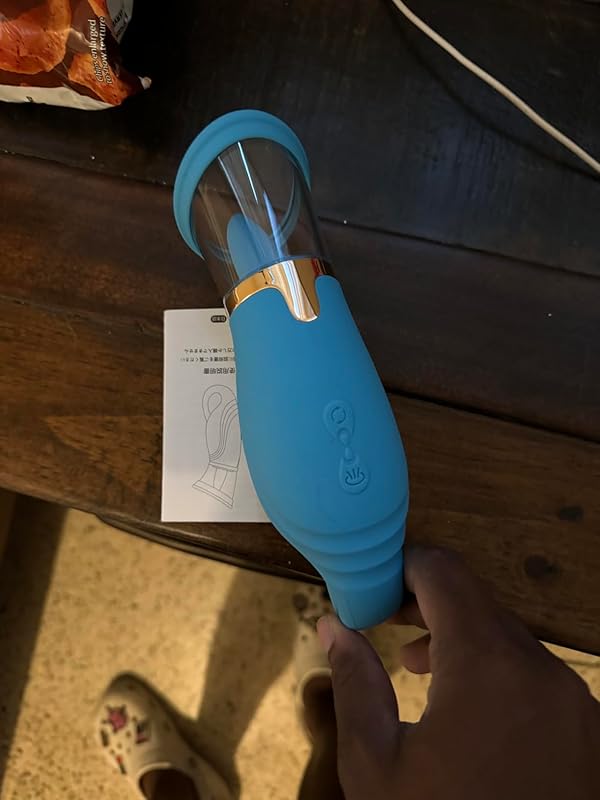 Sierra - stimolatore del clitoride e capezzoli con succhiare intensa con leccata di lingua — Foto Recensione del cliente 1