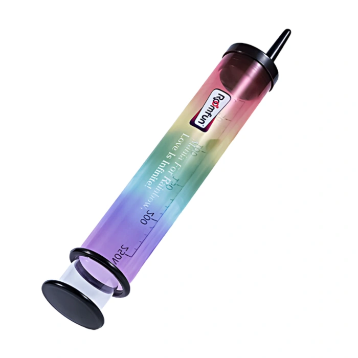 Rainbow 250ml Enema Syringe